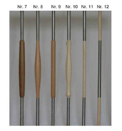 Geländerstäbe Holz Stahl